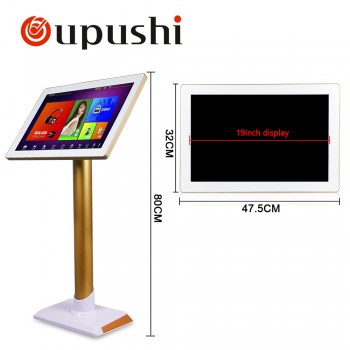 High quality 19  3T  Hard disk Karaoke   touch screen  Home KTV bar, KTV, select the song touch screen