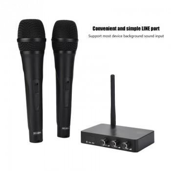 Handheld Mini Home KTV Wireless WIFI Karaoke Machine with Two Microphone