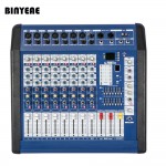 9 Channel Karaoke DJ Mixer Sound Musical 700W Powered Audio Mixer Console MPQ900 PC TV Amplifie System Profesional