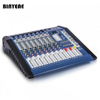 9 Channel Karaoke DJ Mixer Sound Musical 700W Powered Audio Mixer Console MPQ900 PC TV Amplifie System Profesional