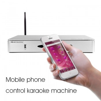 HD-HYNUDAL Chinese Karaoke Player Sing machine 2TB HDD System 40K Original KTV MTV Songs Have Wifi Fuction can connect the photo