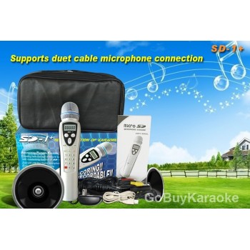 English Magic Karaoke Sing Player Micorphone Karaoke high-end 8GB Song card+FreeShip+Easy Record Add Delete More Songs