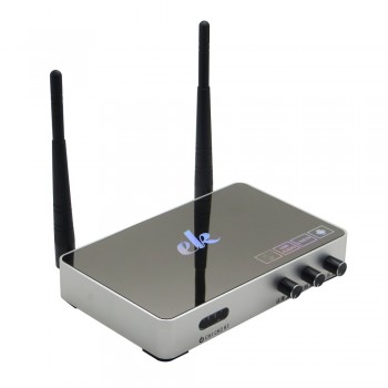 K5 Wireless 4.0 PC Home KTV Mini Karaoke Echo System Singing Machine Box Karaoke Player + 2 Wireless UHF Microphone