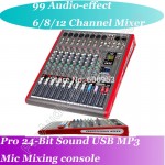 Free Shipping MICWL Bluetooth Professional 8 Channel Microphone Mixing Console Mixer  - Perfect stage studio solution