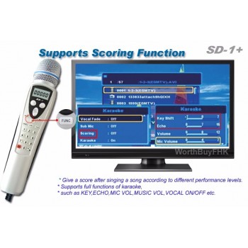 Home Karaoke Player Thai English Songs Magic Karaoke Sing Microphone Karaoke Machine, Play KTV/MTV/CDG,Portable Recordable