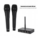 Handheld Mini Home KTV Wireless WIFI Karaoke Machine with Two Microphone Convenient And Simple LINE Port