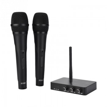 Handheld Mini Home KTV Wireless WIFI Karaoke Machine with Two Microphone Convenient And Simple LINE Port