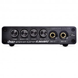kebidumei 2017 A933 Karaoke Machine System A933 Sound Mixer Amplifier 12V W/ RCA In and Out Cable For PC Cellphone TV DJ