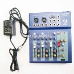 4 way mixer sound console 48v power supply Free shipping