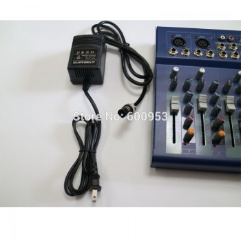 4 way mixer sound console 48v power supply Free shipping