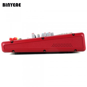 MLLSE Karaoke Sound Mixer,5 Channel for Music Mixing with Bluetooth Control,Monitor for Speaker SMR503