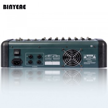 MX806D  350Wx2 Professional Audio Power Mixer Machine 8 Channels Mezcladora De DJ Double 7 Band Graphic EQ