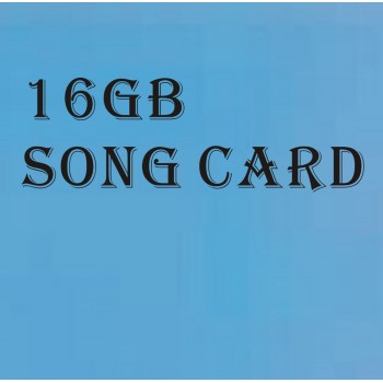 16GB Song Card English MTV Karaoke songs For Karaoke Player Magic Karaoke Sing Microphone SD-1+