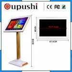 oupushi High quality 19  4T  Hard disk Karaoke   touch screen  Home KTV bar, KTV, Home theatselect the song touch screen