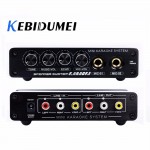 kebidumei A933 Karaoke Amplifier 12V RCA In and Out Cable + with US/EU/AU plug For PC Cellphone TV DJ