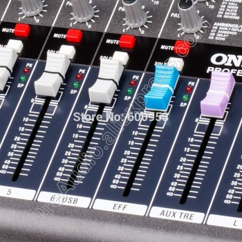 Free Shipping MICWL 12 Channel Top-Quality Microphone Wireless Bluetooth Mixing Console Mixer - A Perfect stage studio solution