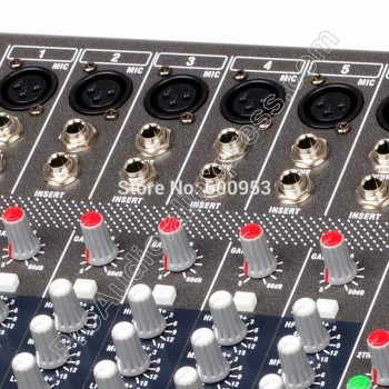 Free Shipping MICWL 12 Channel Top-Quality Microphone Wireless Bluetooth Mixing Console Mixer - A Perfect stage studio solution