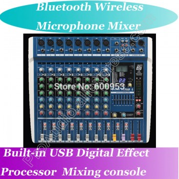 MICWL ZDR800 Bluetooth Wireless Live Studio Mixers Mixing Console Microphone Mixers ( 24Bit DSP USB)  ideal for live Stage