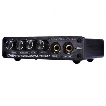 DC 12V Mini Music Mixer Stereo Audio Sound Console Home Karaoke System A933