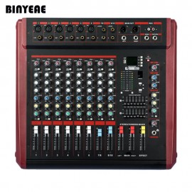 700W Audio Powermate Mixer 10 Channels Amplifier Mixing Console MAX1000