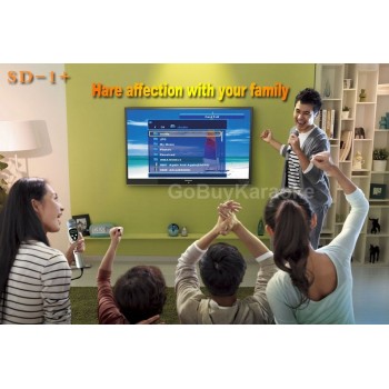 Karaoke System Recordable Karaoke Player Miagic Karaoke Micorphone System 8GB Song card with more songs