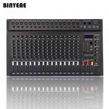 PMX1608D Professional Audio DJ Mixer 16 Channels Mezcladora De DJ Double Power Amplifier 350Wx2