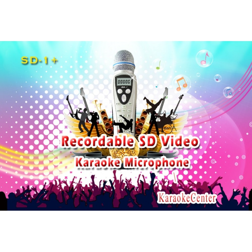 High-end Chinese Karaoke Player Portable,recordable,Original MTV, Miagic singing Karaoke Micorphone System 8GB card
