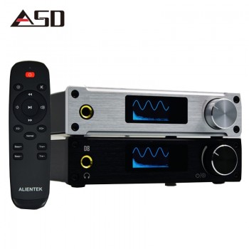 ASD Alientek D8 Full Pure Digital Audio  Input USB/XMOS/Coaxial/Optics/AUX 80W*2 24Bit/192KHz DC28V Class d Power