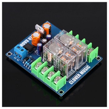Dual OMRON Relay 7812+UPC1237 Speaker Protection Board Kit for HIFI DIY AC 12-24