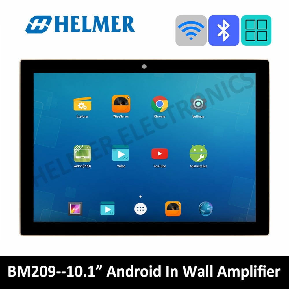 10 touch screen In wall WIFI amplifier,home audio system,class D digital stereo bluetooth amplifier,android home theater system