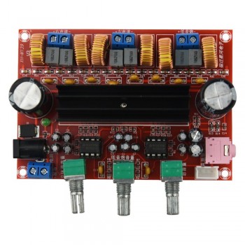Practical-Amplifier Board TPA3116D2 50Wx2+100W 2.1 Channel Digital Subwoofer Power 12~24V