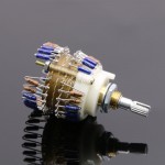 1pcs Assembled Dale 23 Step Attenuator Two-channel Volume Potentiometer 500K / 200K / 100K / 50K / 10K -Optional