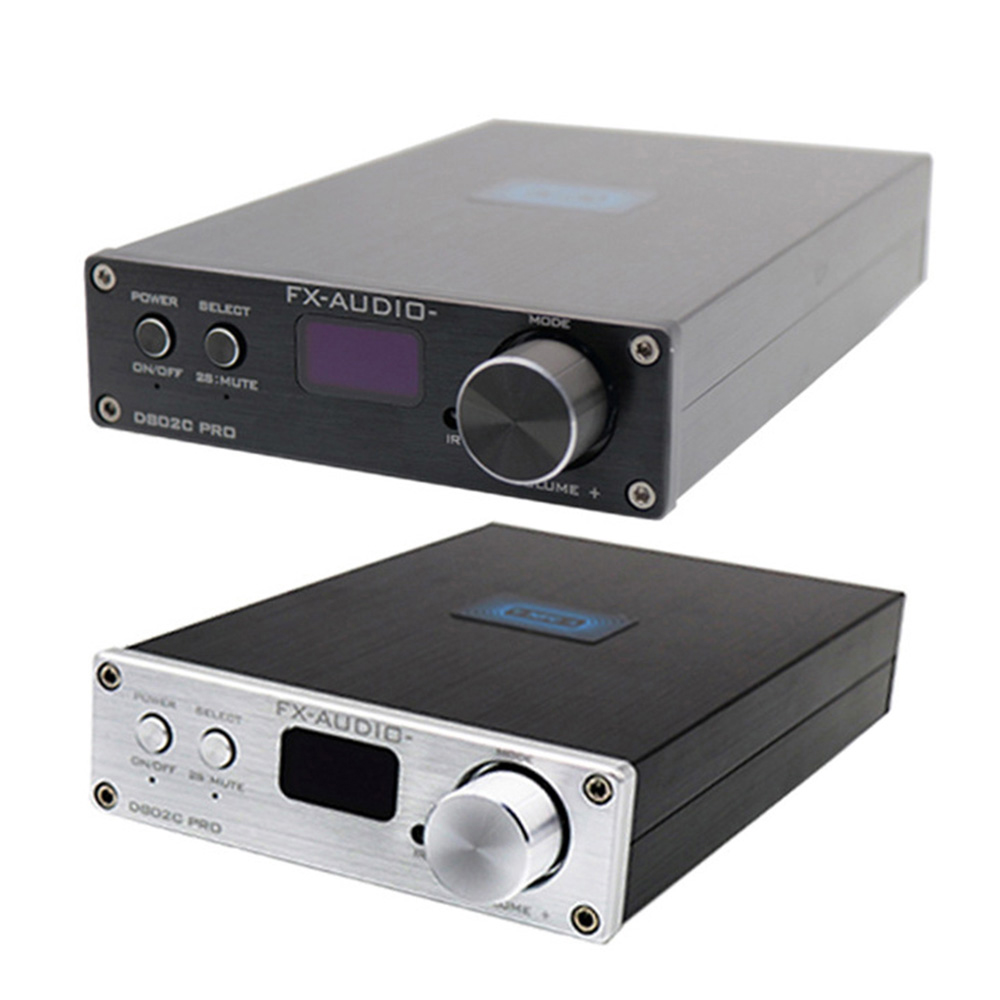 FX-Audio D802C PRO Wireless Bluetooth 4.2 Pure Digital Audio Amplifier Support APTX NFC USB/AUX/Optical/Coaxial 24Bit 192Khz