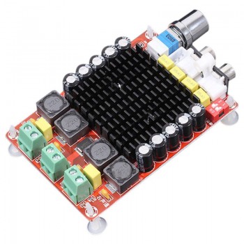 Top Deals TDA7498 Class D Digital Amplifier Board 2x100W Dual Channel Audio Stereo AMP