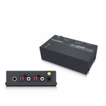 Ultra-compact Phono Preamp Preamplifier with RCA 1/4 TRS Interfaces PP400