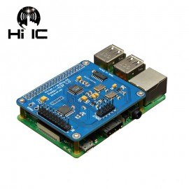 AK4137 Raspberry Pi IIS DAC Decoder Board Digital Player Network player Support I2S 32bit 384K DSD256 For Raspberry Pi 2B 3B 3B+