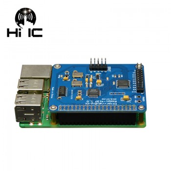AK4137 Raspberry Pi IIS DAC Decoder Board Digital Player Network player Support I2S 32bit 384K DSD256 For Raspberry Pi 2B 3B 3B+