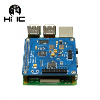 AK4137 Raspberry Pi IIS DAC Decoder Board Digital Player Network player Support I2S 32bit 384K DSD256 For Raspberry Pi 2B 3B 3B+