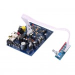 AK4490+AK4118 Quad Input 15W DAC Decoder Board AC 9V / DC 12V Module Fiber Data Demodulation Blue