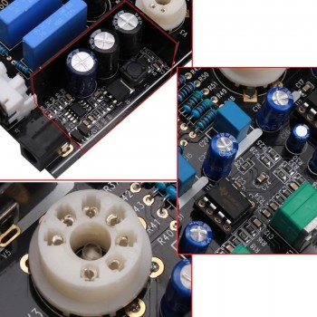NFJamp;FXAUDIO FX-AUDIO TUBE-03 MINI Bile 6J1 Preamp Tube Amplifier Buffer HIFI Audio Preamplifier Treble Bass Adjustment Pre-amp