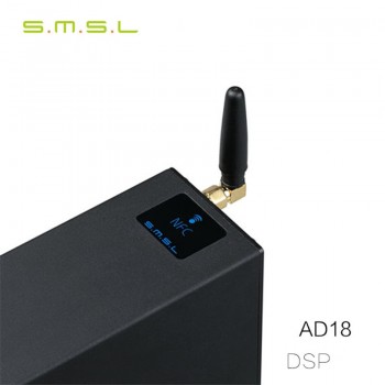 SMSL AD18 Digital Audio Amplifier Bluetooth 4.2 USB DAC Amplifier Audio DAC Hifi Power Amplifier 2.1 Stereo Professional 80W Amp
