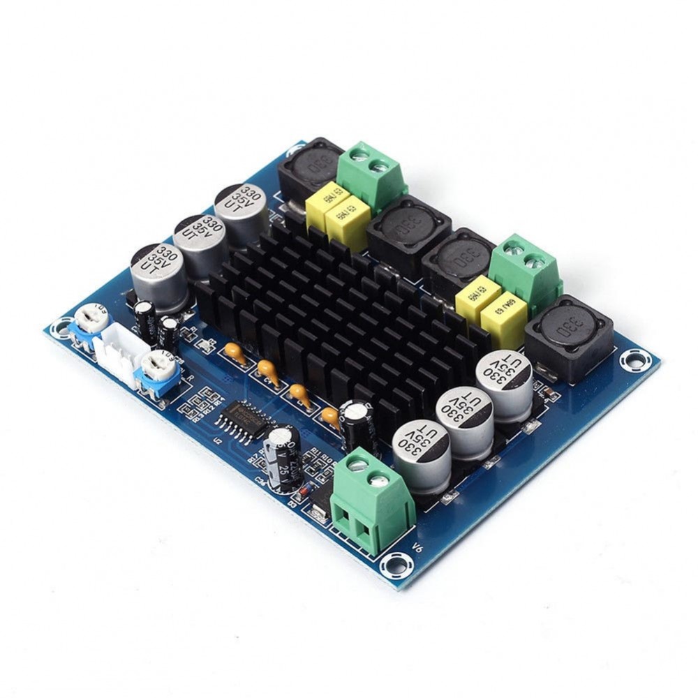 HOT TPA3116D2 Dual-channel Stereo High Power Digital Audio Power Amplifier Board 2x120W XH-M543 Drop shipping