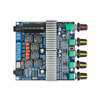 AIYIMA TPA3116 Subwoofer Amplifier Board 2.1 Channel High Power Bluetooth 4.2 Audio Amplifier Board DC12V-24V 2*50W+100W