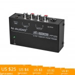 Ultra-compact Phono Preamp Preamplifier with RCA 1/4 TRS Interfaces preamplificador phono preamp