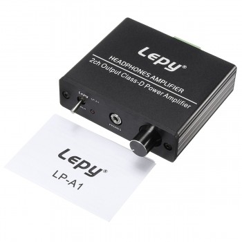 Lepy LP-A1 LP - A1 Hi-Fi Stereo Audio Digital Headphones Amplifier 2 Channel Amp