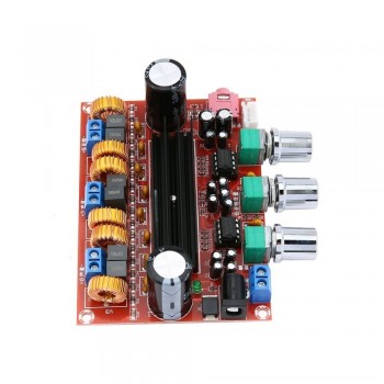 New Version High power Amplifiers Dual Chip TPA3116D2 50Wx2 + 100W 2.1 Path Digital Subwoofer Power Amplifier Board
