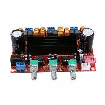 New Version High power Amplifiers Dual Chip TPA3116D2 50Wx2 + 100W 2.1 Path Digital Subwoofer Power Amplifier Board