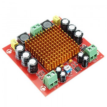 Digital Amplifier Board TPA3116DA TPA3116 150W D2 Mono Channel Digital Power Audio Amplifier Board XH-M544 DC 12V 24V