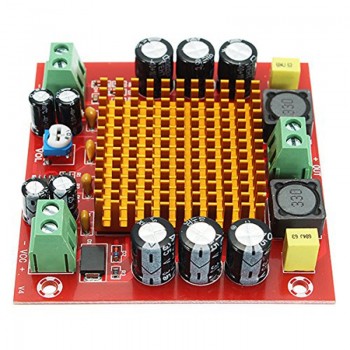Digital Amplifier Board TPA3116DA TPA3116 150W D2 Mono Channel Digital Power Audio Amplifier Board XH-M544 DC 12V 24V
