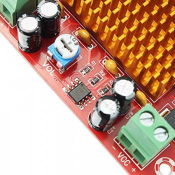 Digital Amplifier Board TPA3116DA TPA3116 150W D2 Mono Channel Digital Power Audio Amplifier Board XH-M544 DC 12V 24V